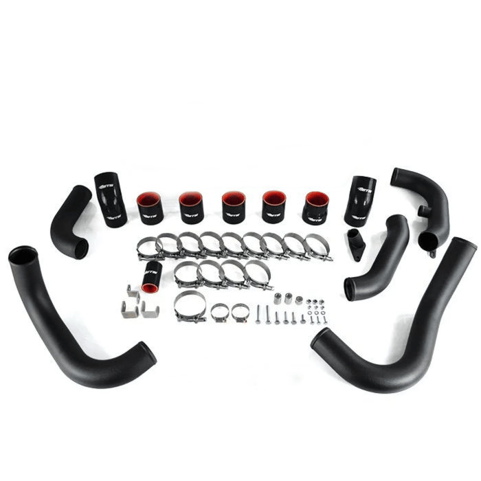 ETS Front Mount Intercooler Piping Kit Wrinkle Black 2008 - 2014 STI - 200 - 20 - ICP - 001 - Subimods.com