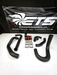 ETS Front Mount Intercooler Wrinkle Black Piping Kit 2004 - 2005 STI - 200-10-ICP-001 - Subimods.com