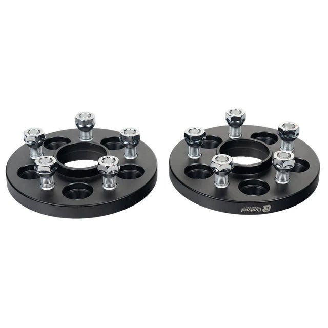 Evolved Wheel Spacer Pair Black 15mm 5x114.3 2015 - 2024 WRX / 2005 - 2021 STI - 03 - 0000 - 03 - Subimods.com