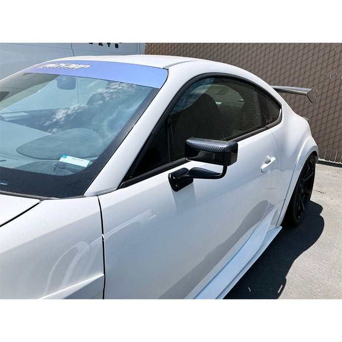 EVS Tuning Carbon GTLM Aero Mirrors Black 2022 - 2026 BRZ / GR86 - EVS-GR86-GTLM-01B - Subimods.com