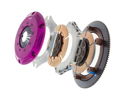 Exedy Hyper SD Twin Disc Cerametallic Clutch Kit 2006 - 2014 WRX / 2005 - 2009 Legacy GT - FM032SD - Subimods.com