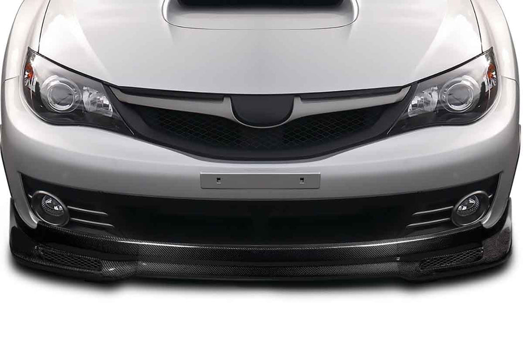 Extreme Dimensions Carbon Creations Arcos Front Lip Spoiler 08 - 16 Subaru Impreza WRX STI - Gloss Carbon Fiber - 118683 - Subimods.com