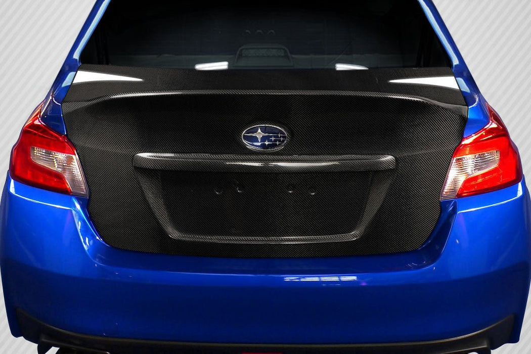 Extreme Dimensions Carbon Creations Blade Trunk 15 - 21 Subaru WRX STI - Gloss Carbon Fiber - 116756 - Subimods.com