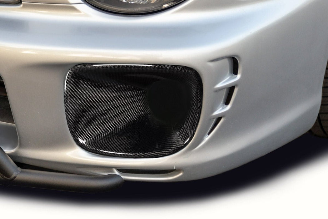 Extreme Dimensions Carbon Creations Boost Fog Light Covers 02 - 07 Subaru Impreza - 118886 - Subimods.com