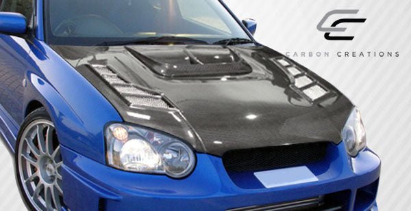 Extreme Dimensions Carbon Creations C - 1 Carbon Fiber Hood 04 - 07 Subaru Impreza - 103127 - Subimods.com