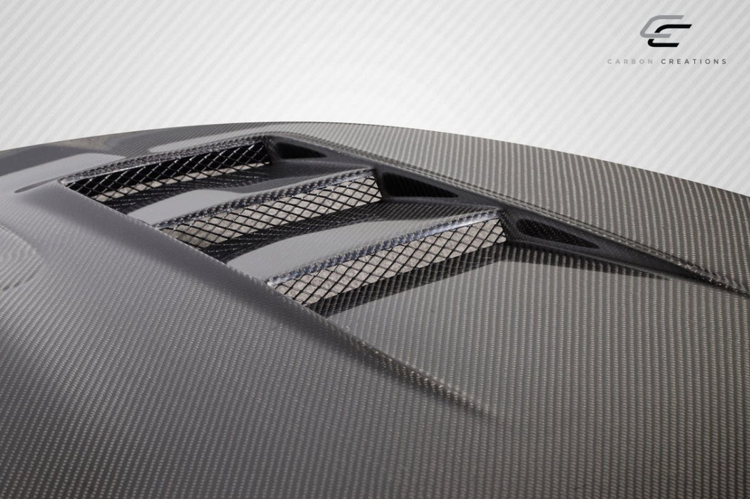 Extreme Dimensions Carbon Creations C - 1 Carbon Fiber Hood 15 - 21 Subaru WRX - Gloss - 114397 - Subimods.com