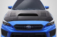 Extreme Dimensions Carbon Creations C - 1 Carbon Fiber Hood 15 - 21 Subaru WRX - Gloss - 114397 - Subimods.com