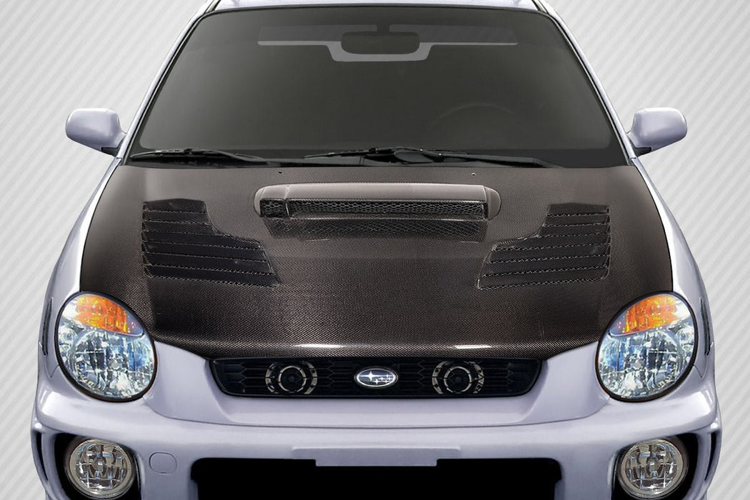 Extreme Dimensions Carbon Creations C - 2 Hood 02 - 07 Subaru Impreza - 115132 - Subimods.com