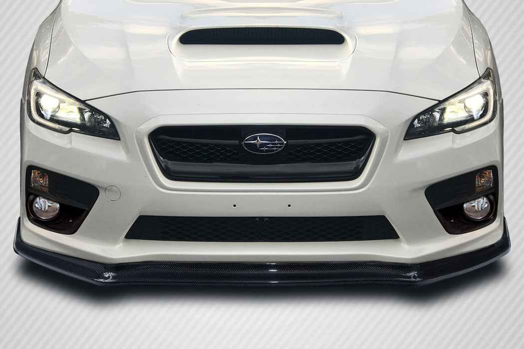 Extreme Dimensions Carbon Creations C Speed Front Lip Under Spoiler 15 - 21 Subaru WRX - 116146 - Subimods.com