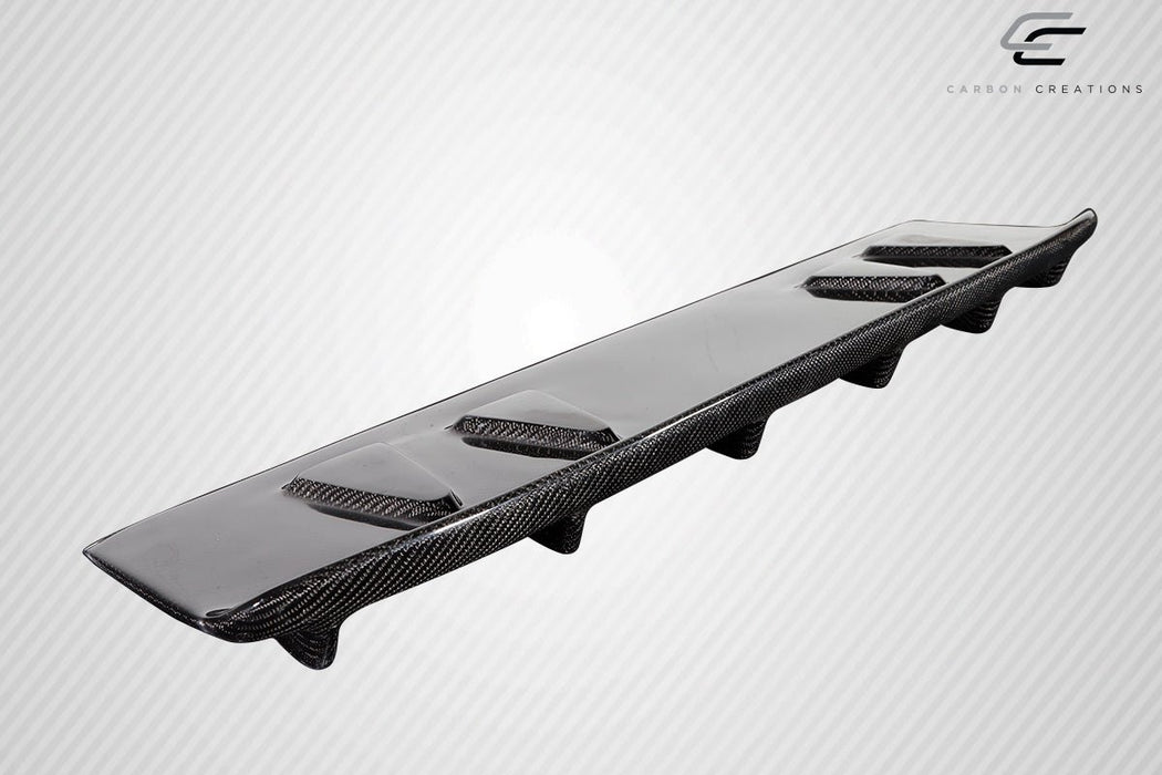 Extreme Dimensions Carbon Creations C Speed Style Rear Diffuser 15 - 21 Subaru WRX STI - Gloss Carbon Fiber - 115142 - Subimods.com