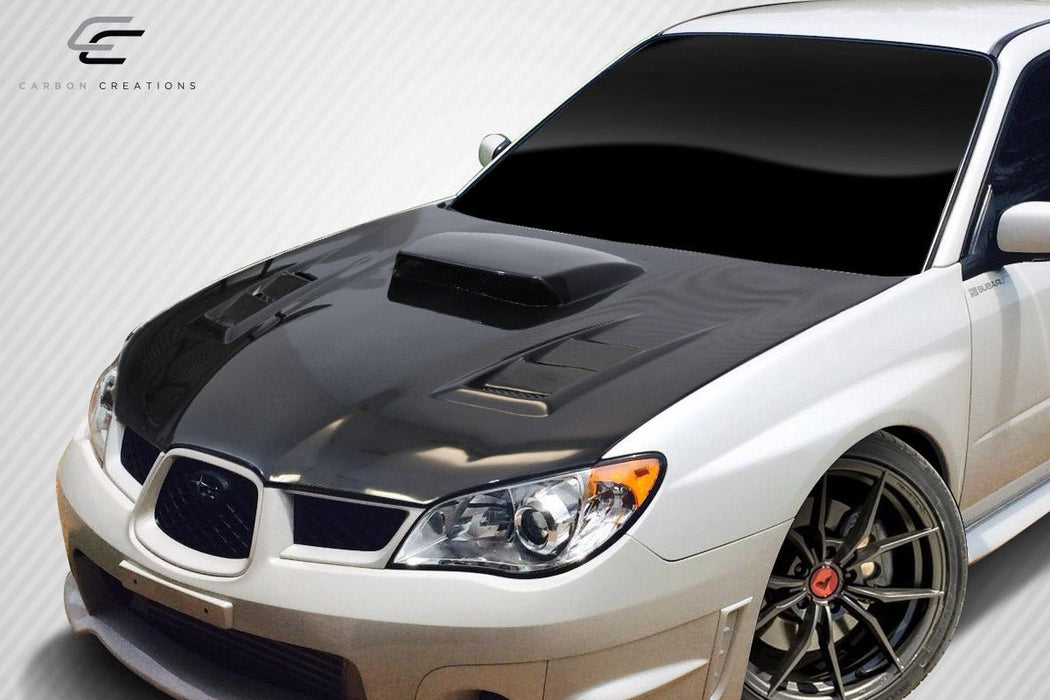 Extreme Dimensions Carbon Creations DriTech C - 1 Hood Carbon Fiber Fits Most Subaru Impreza Models - 114023 - Subimods.com