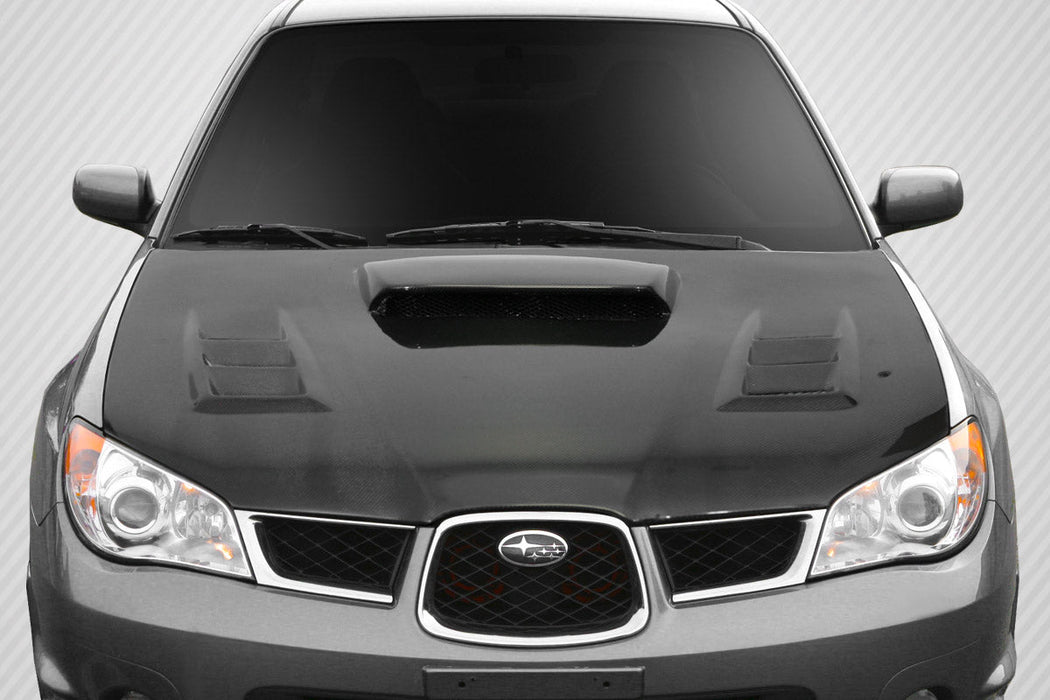 Extreme Dimensions Carbon Creations DriTech C - 1 Hood Carbon Fiber Fits Most Subaru Impreza Models - 114023 - Subimods.com