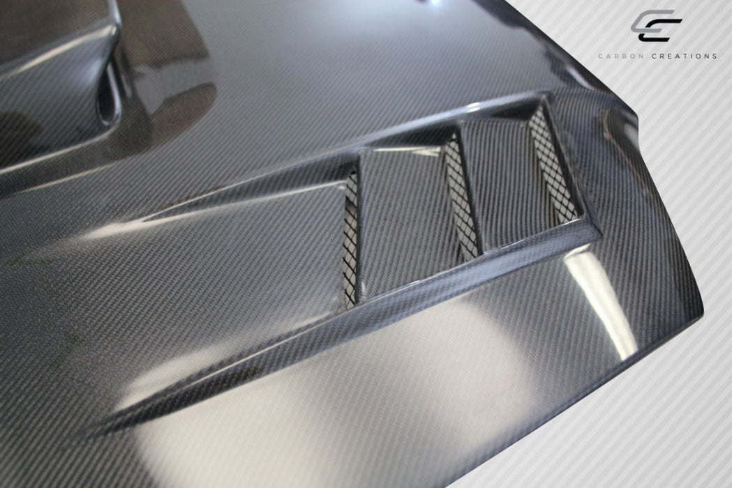 Extreme Dimensions Carbon Creations DriTech TS - 1 Carbon Fiber Hood 04 - 07 Subaru Impreza - 114019 - Subimods.com