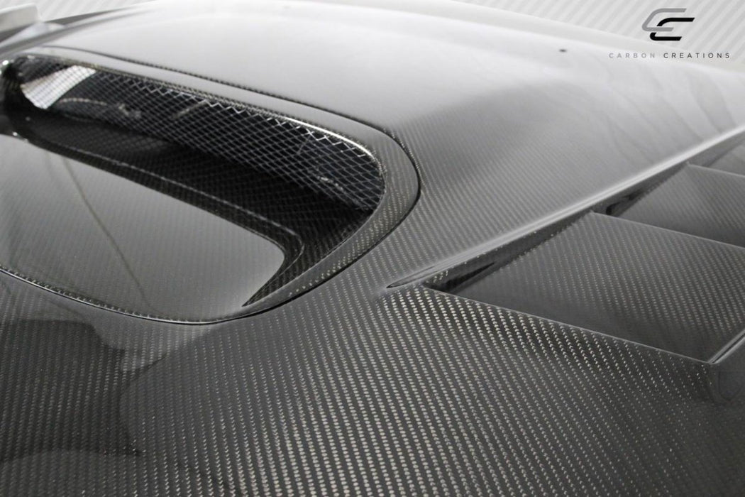 Extreme Dimensions Carbon Creations DriTech TS - 1 Carbon Fiber Hood Fits Most Subaru Impreza Models 08 - 16 - 112973 - Subimods.com
