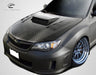 Extreme Dimensions Carbon Creations DriTech TS - 1 Carbon Fiber Hood Fits Most Subaru Impreza Models 08 - 16 - 112973 - Subimods.com