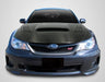 Extreme Dimensions Carbon Creations DriTech TS - 1 Carbon Fiber Hood Fits Most Subaru Impreza Models 08 - 16 - 112973 - Subimods.com