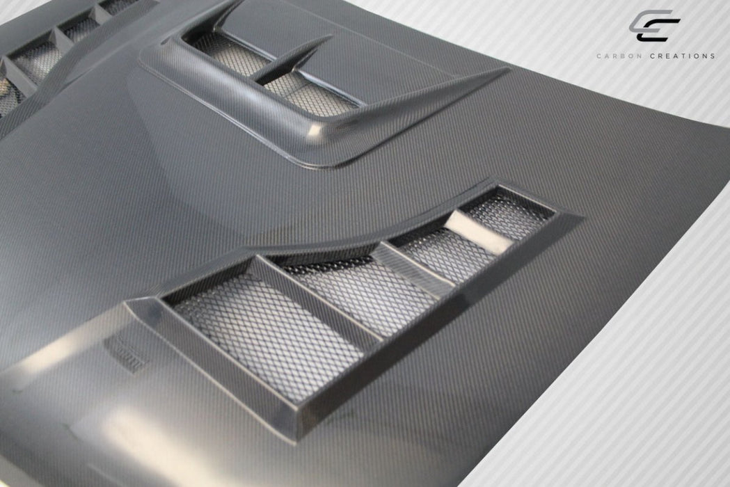 Extreme Dimensions Carbon Creations DriTech TS - 1 Hood 06 - 07 Subaru Impreza WRX STI - 114021 - Subimods.com