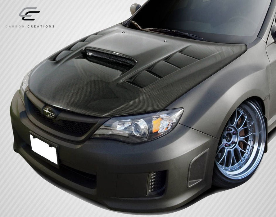 Extreme Dimensions Carbon Creations DriTech VR - S Carbon Fiber Hood Fits Most Subaru Impreza Models 08 - 16 - 112976 - Subimods.com