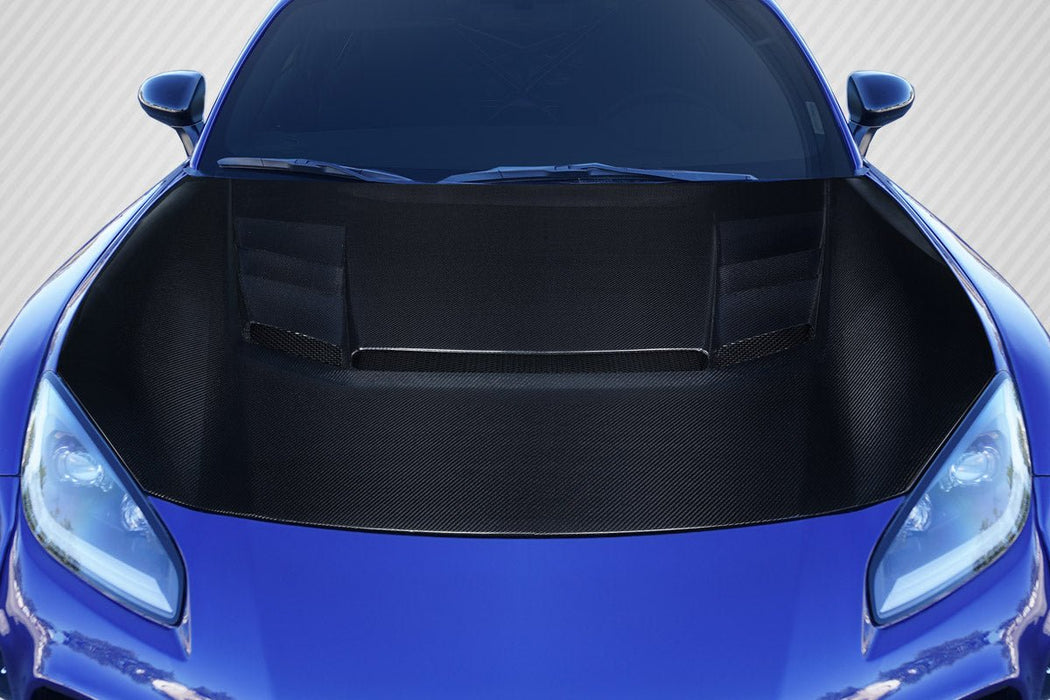 Extreme Dimensions Carbon Creations Exospeed Hood 22 - 24 Subaru BRZ / 22 - 24 Toyota GR86 - 118914 - Subimods.com