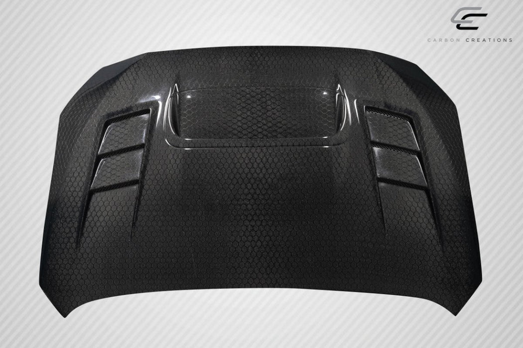 Extreme Dimensions Carbon Creations Geo6ix C - 1 Carbon Fiber Hood 15 - 21 Subaru WRX - Gloss - 119219 - Subimods.com