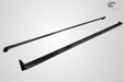 Extreme Dimensions Carbon Creations Ghost Side Skirt Rocker Panel Splitters 08 - 16 Subaru Impreza - Gloss Carbon Fiber - 119095 - Subimods.com