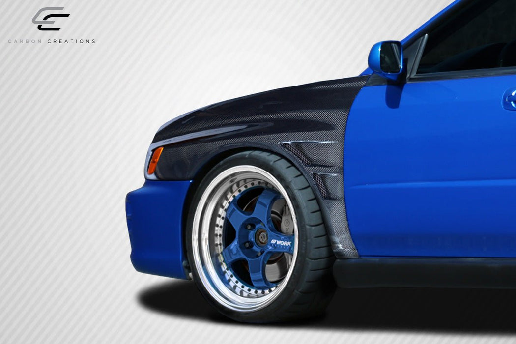 Extreme Dimensions Carbon Creations GT Concept Fenders 02 - 07 Subaru Impreza - 115462 - Subimods.com