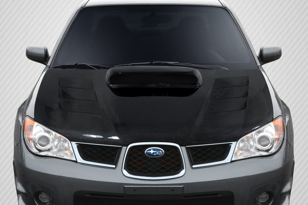 Extreme Dimensions Carbon Creations GT Concept Hood 06 - 07 Subaru Impreza WRX STI - 113616 - Subimods.com
