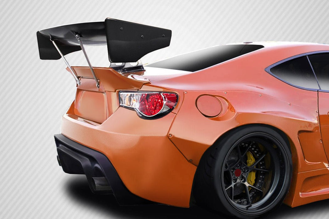 Extreme Dimensions Carbon Creations GT500 V3 GT Swan Wing Spoiler 13 - 21 Subaru BRZ - Gloss Carbon Fiber - 114484 - Subimods.com