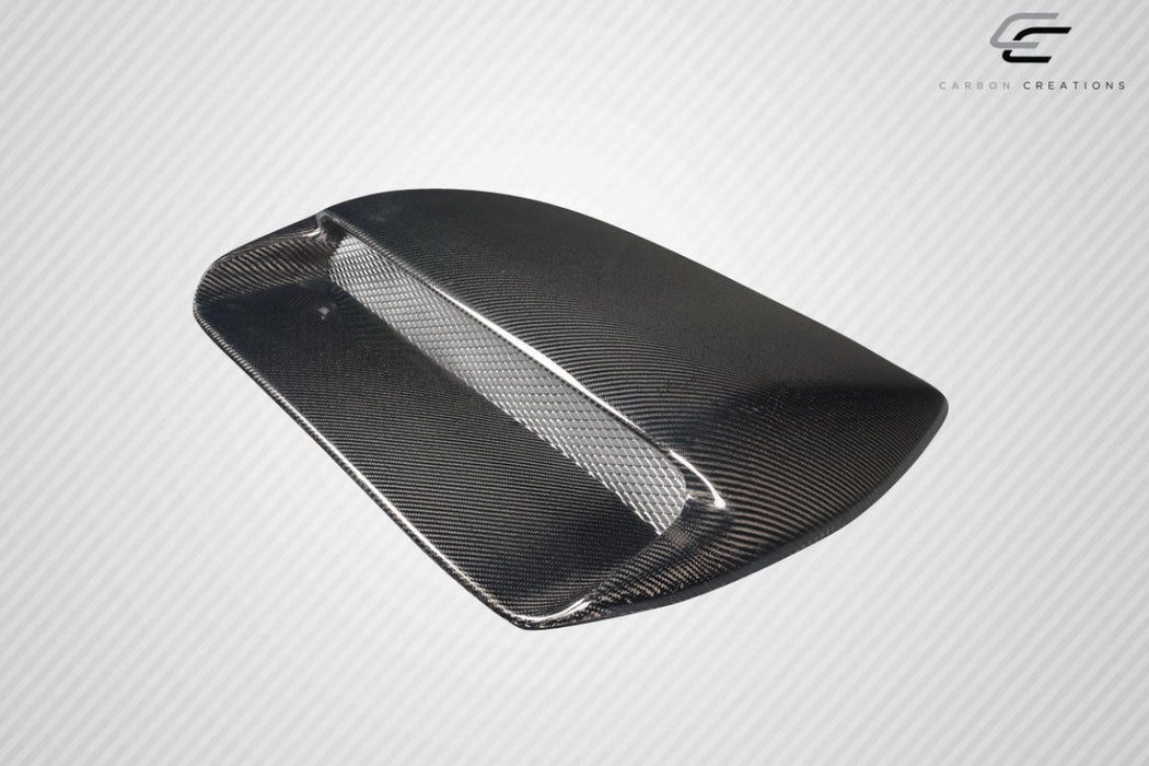 Extreme Dimensions Carbon Creations Hyperflow Hood Scoop 15 - 21 Subaru WRX STI - Gloss Carbon Fiber - 117377 - Subimods.com
