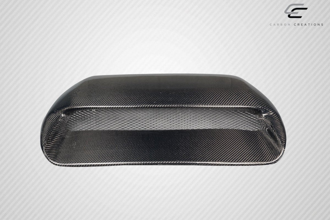 Extreme Dimensions Carbon Creations Hyperflow Hood Scoop 15 - 21 Subaru WRX STI - Gloss Carbon Fiber - 117377 - Subimods.com