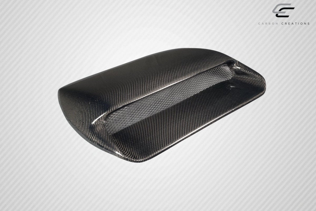 Extreme Dimensions Carbon Creations Hyperflow Hood Scoop 15 - 21 Subaru WRX STI - Gloss Carbon Fiber - 117377 - Subimods.com