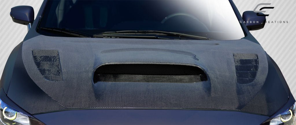 Extreme Dimensions Carbon Creations NBR Concept Carbon Fiber Hood 15 - 21 Subaru WRX - Gloss - 109931 - Subimods.com