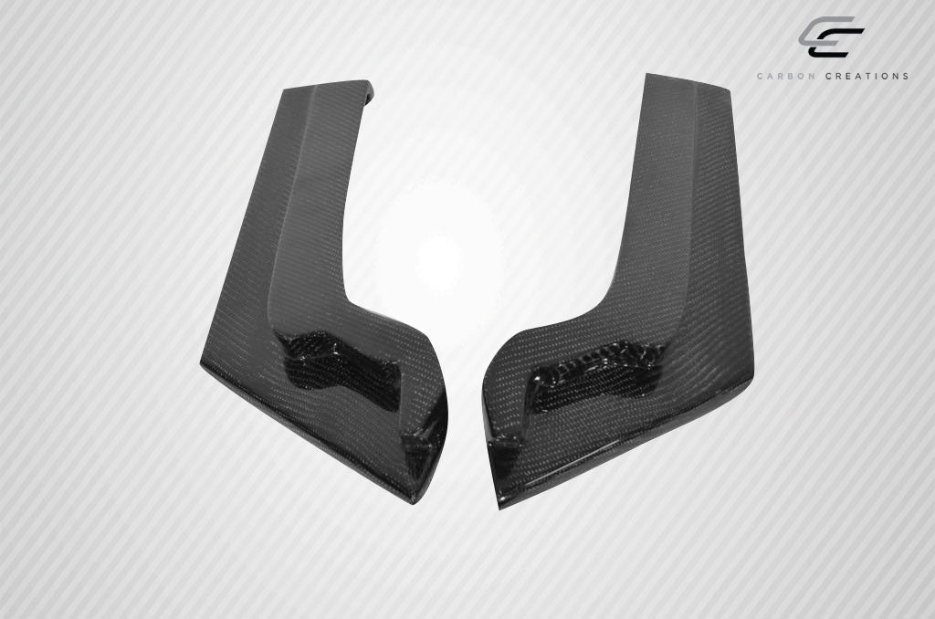 Extreme Dimensions Carbon Creations NBR Concept Rear Splitters 15 - 21 Subaru WRX - Gloss Carbon Fiber - 109934 - Subimods.com