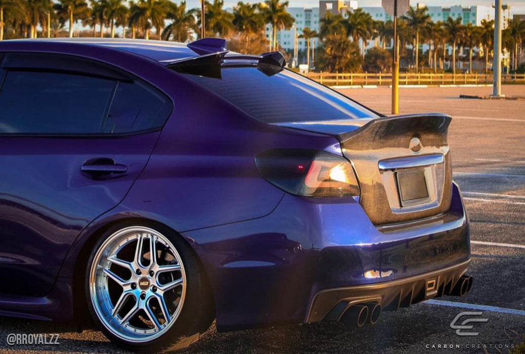 Extreme Dimensions Carbon Creations NBR Concept Trunk 15 - 21 Subaru WRX - Gloss Carbon Fiber - 109935 - Subimods.com