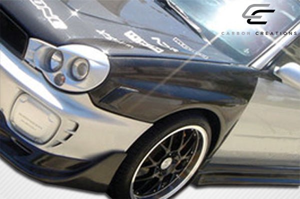 Extreme Dimensions Carbon Creations OEM Look Fenders 02 - 07 Subaru Impreza - 102851 - Subimods.com