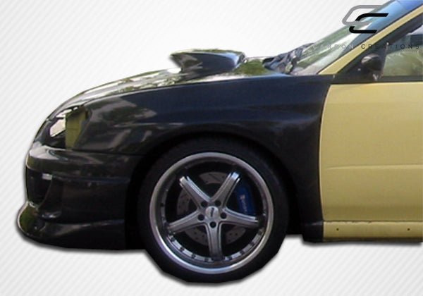 Extreme Dimensions Carbon Creations OEM Look Fenders 02 - 07 Subaru Impreza - 102852 - Subimods.com
