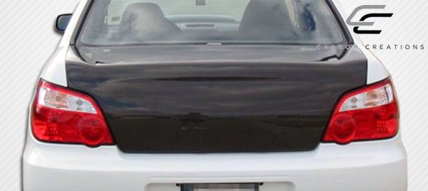 Extreme Dimensions Carbon Creations OEM Look Trunk 02 - 07 Subaru Impreza WRX STI 4DR - Gloss Carbon Fiber - 102885 - Subimods.com