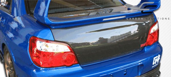 Extreme Dimensions Carbon Creations OEM Look Trunk 02 - 07 Subaru Impreza WRX STI 4DR - Gloss Carbon Fiber - 102885 - Subimods.com