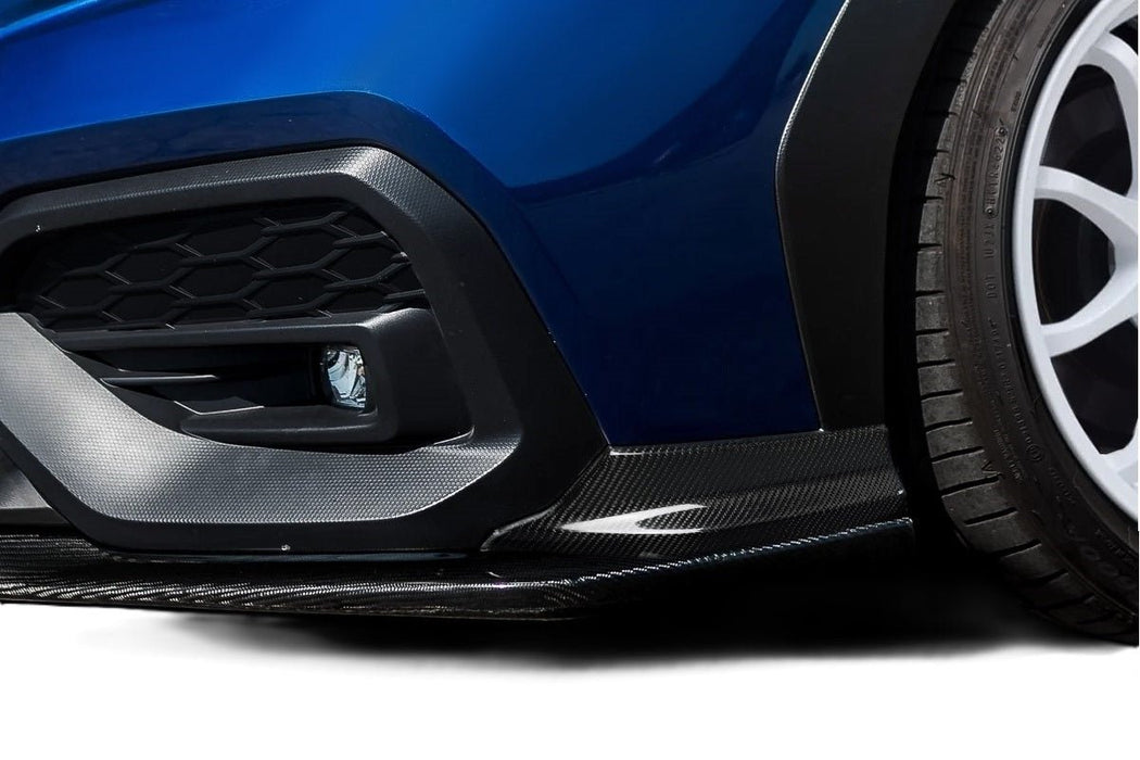 Extreme Dimensions Carbon Creations STI Look Front Spats 22 - 24 Subaru WRX - 119027 - Subimods.com