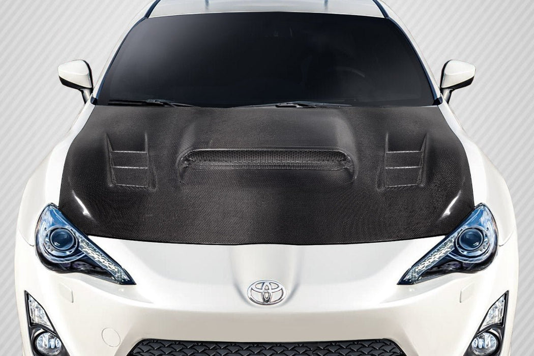 Extreme Dimensions Carbon Creations STI Look Hood 13 - 21 Subaru BRZ - 115732 - Subimods.com