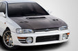 Extreme Dimensions Carbon Creations STI Look Hood Fits Most Subaru Impreza Models 98 - 01 - 114422 - Subimods.com