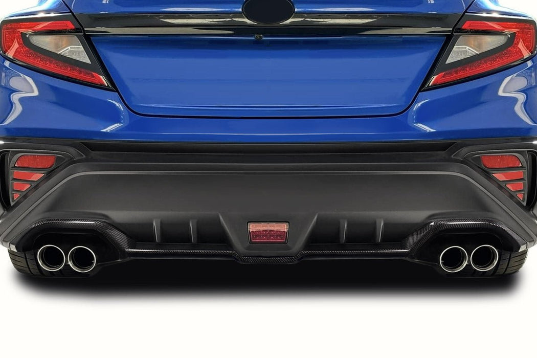Extreme Dimensions Carbon Creations STI Look Rear Diffuser 22 - 24 Subaru WRX - Gloss - 118798 - Subimods.com