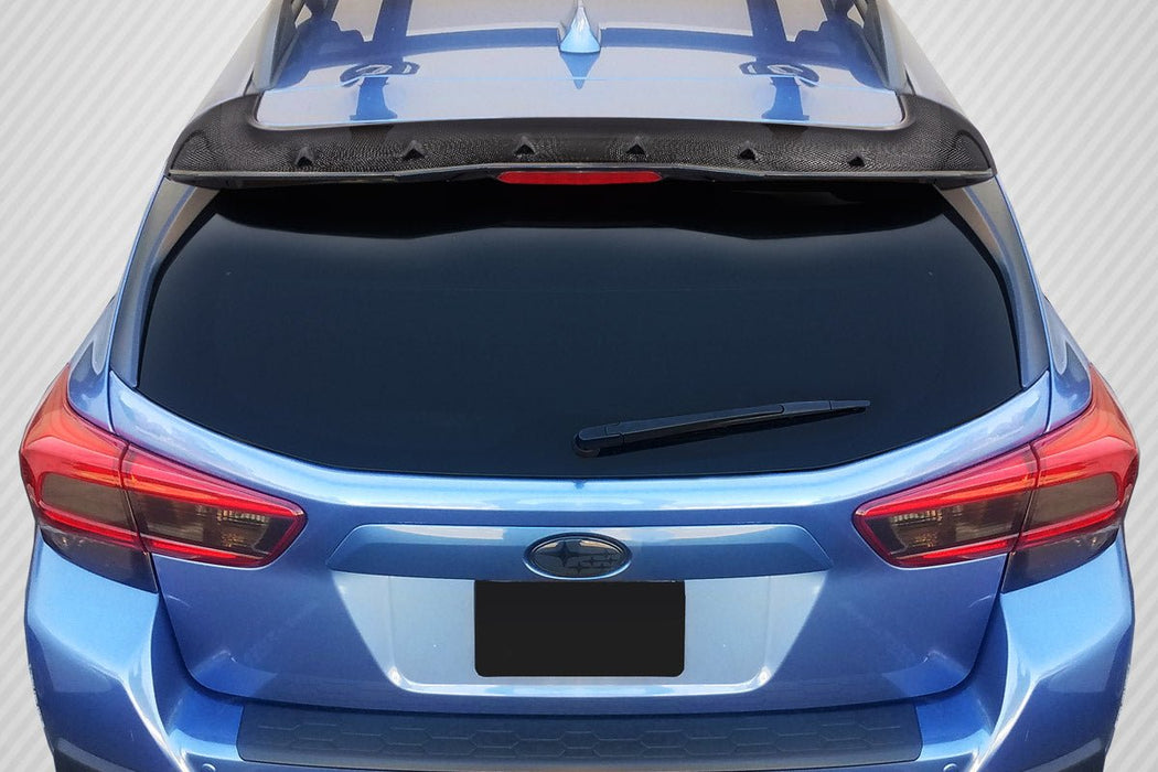 Extreme Dimensions Carbon Creations STI Look Rear Wing Spoiler Fits Most Subaru Crosstrek Models - 115511 - Subimods.com