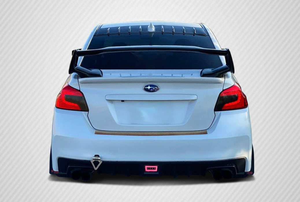 Extreme Dimensions Carbon Creations STI Look Trunk Lid Spoiler Wing 08 - 16 Subaru Impreza - Gloss Carbon Fiber - 108957 - Subimods.com
