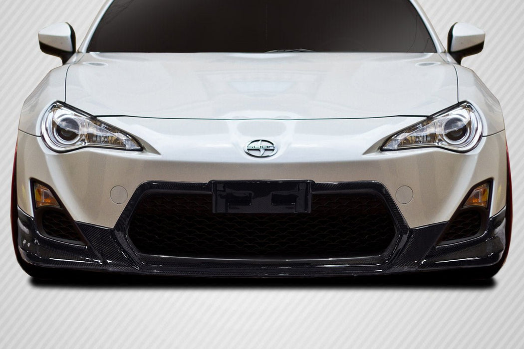 Extreme Dimensions Carbon Creations TD3000 Front Lip Under Spoiler 13 - 21 Subaru BRZ - Gloss Carbon Fiber - 108542 - Subimods.com