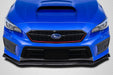 Extreme Dimensions Carbon Creations V Limited Look Front Lip Splitter 15 - 21 Subaru WRX - 115743 - Subimods.com