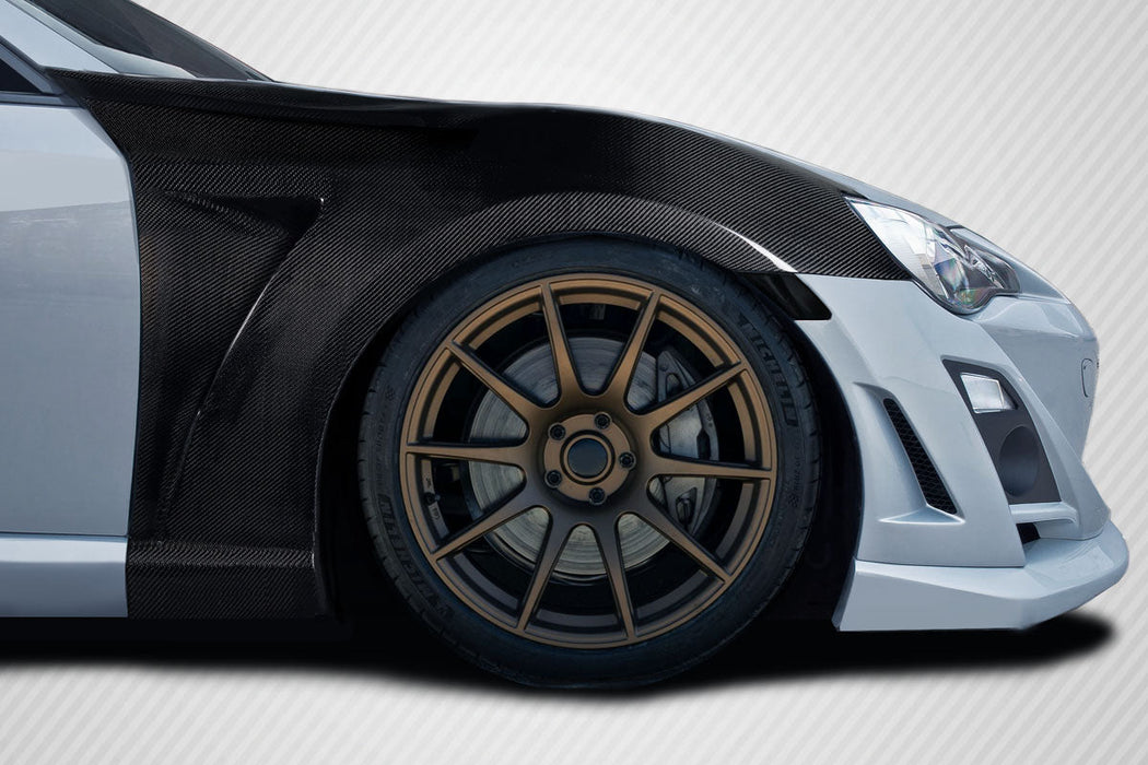 Extreme Dimensions Carbon Creations Vantix Front Fenders 13 - 21 Subaru BRZ - 119425 - Subimods.com