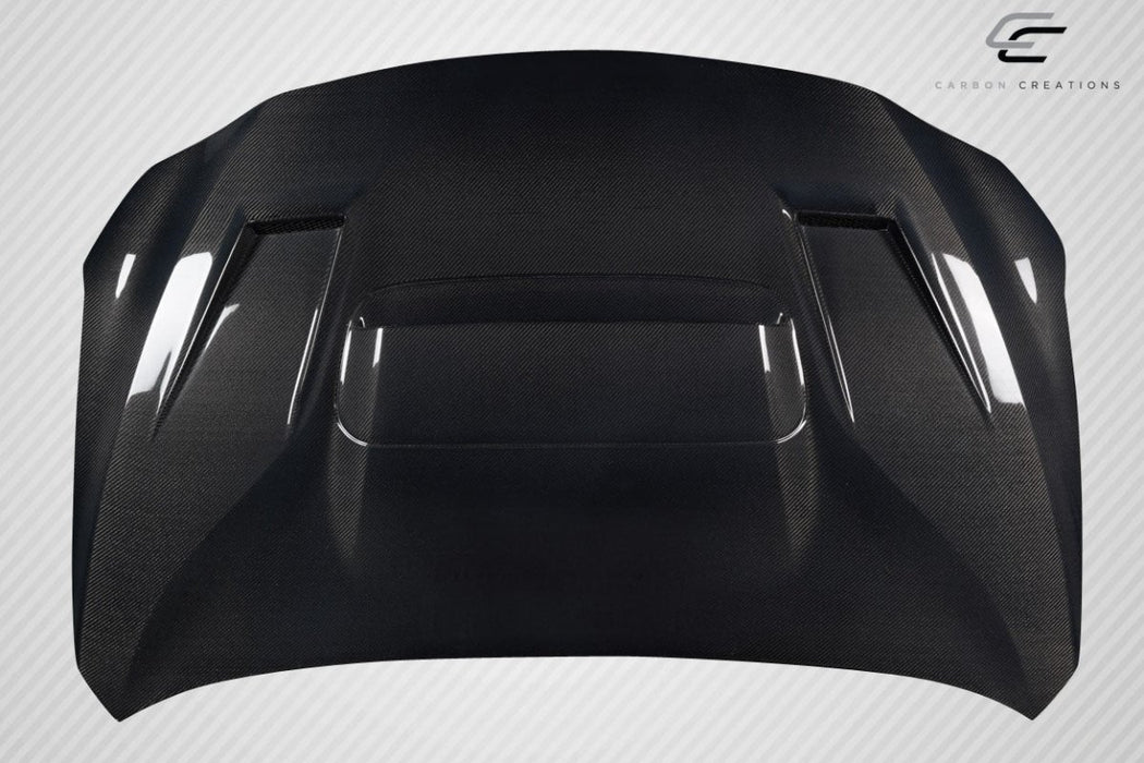 Extreme Dimensions Carbon Creations Vorin Hood 22 - 24 Subaru WRX - Gloss Carbon Fiber - 118737 - Subimods.com