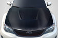 Extreme Dimensions Carbon Creations Vortex Hood 08 - 14 Subaru WRX - Gloss - 118864 - Subimods.com