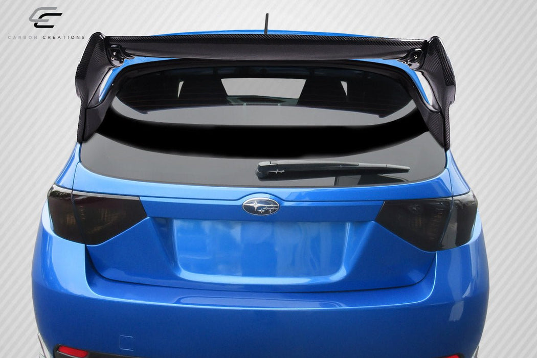Extreme Dimensions Carbon Creations VR - S Wing Trunk Lid Spoiler Fits Most Subaru Impreza Models - 115464 - Subimods.com
